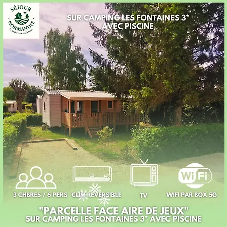 Location De Plusieurs Mobilhomes 6 Personnes 3 Etoiles Sejour Normandie Paris Eure Gestion La Bataille * Ivry-la-Bataille